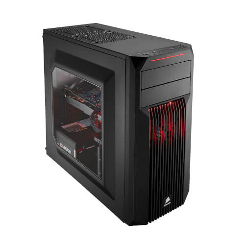 Corsair Carbide Spec-02 Iluminacion Rojo | Quonty.com | CC-9011051-WW