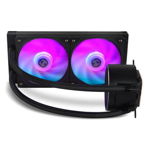 Refrigeracion Liquida Cpu Nox Hummer X-240 Lcd Negra | Quonty.com | NXHUMMERX240LCDBK